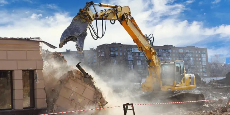 making place for new building